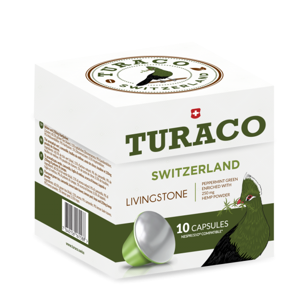Turaco Livingstone CBD Teekapseln - 10 Stück