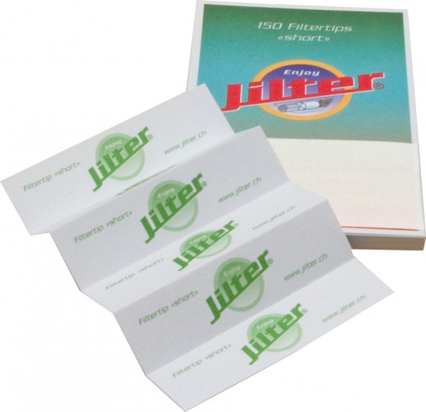Jilter Filtertips Grün SHORT - 10er Pack